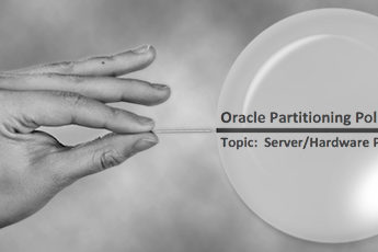 In der Virtualisierungsdiskussion wurde klargestellt: Client vs. Oracle Oracle-Partitioning-Policy-Busted